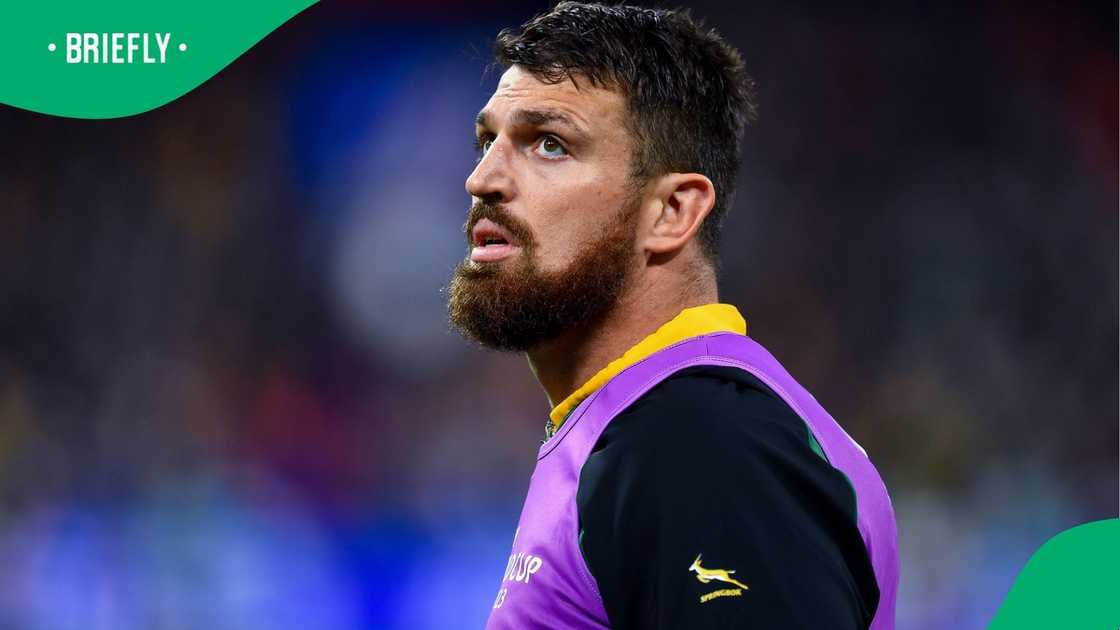 Jean Kleyn picks up an injury during Springboks clash with Barbarians.