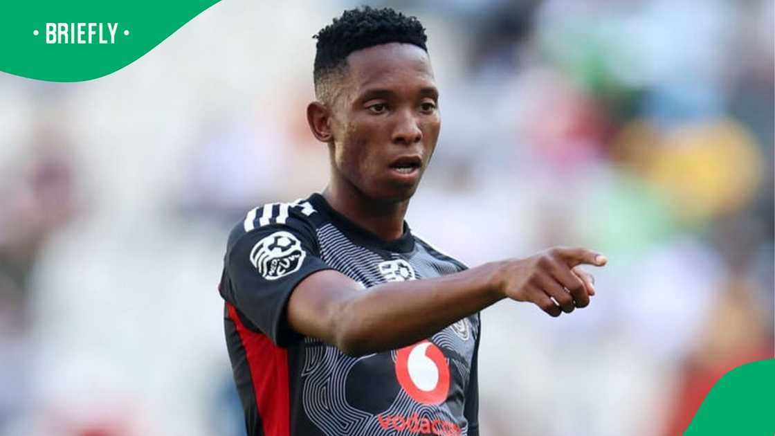 Thalente Mbatha has become a key player for Orlando Pirates.