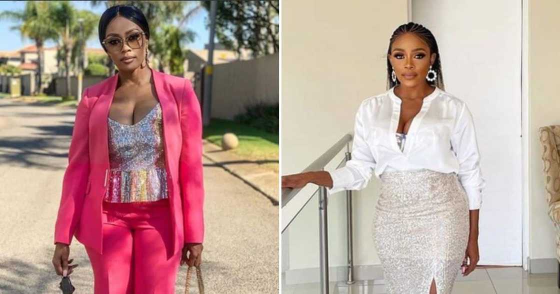 Thembi Seete plays the role of Gladys in 'Gomora' Thembi Seete plays the role of Gladys in 'Gomora'