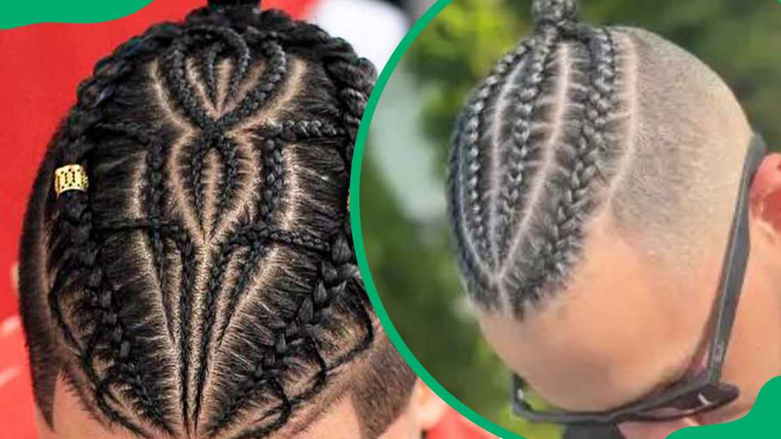 Crown cornrows