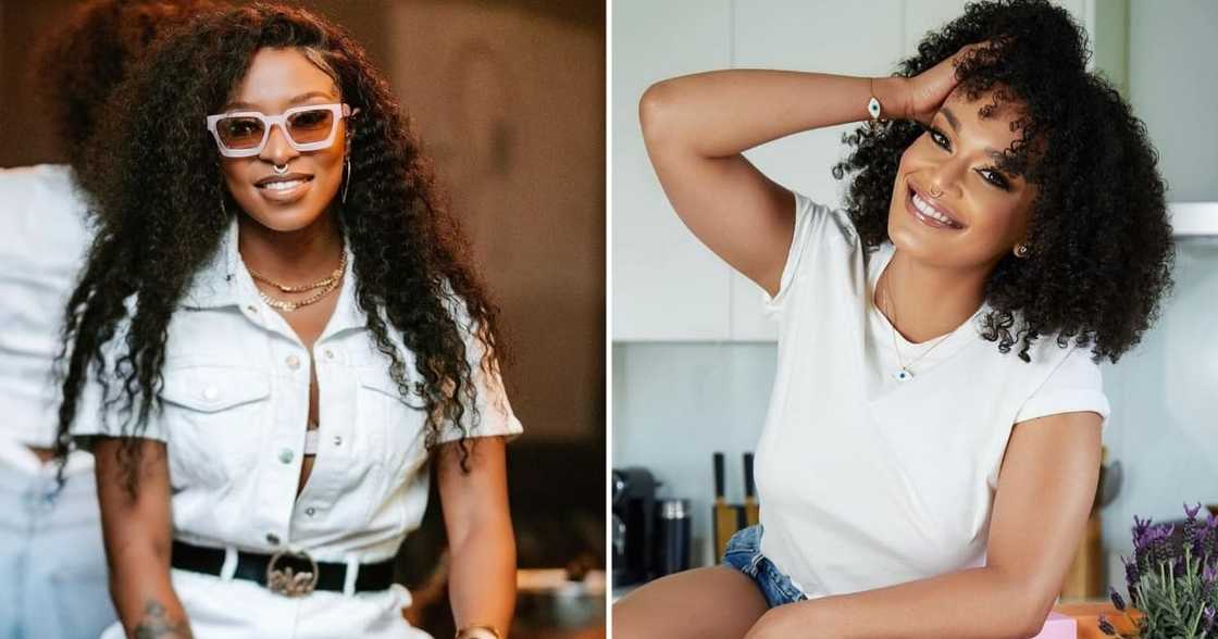 Pearl Thusi posts DJ Zinhle's baby bump Pearl Thusi posts DJ Zinhle's baby bump