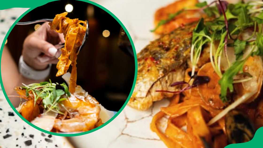 Brown Sugar Oceans’ pasta menu Brown Sugar Oceans’ pasta menu