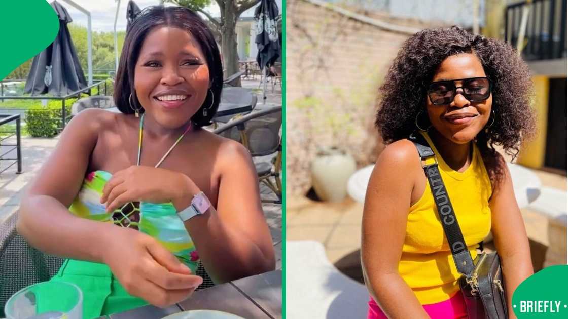 A woman in South Africa showcased a stunning range of Mr Price bags.