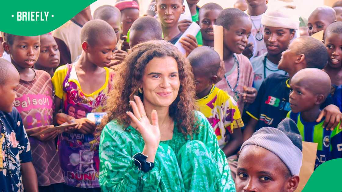 Rachel John visited Nigeria after five years for a childrens initiative