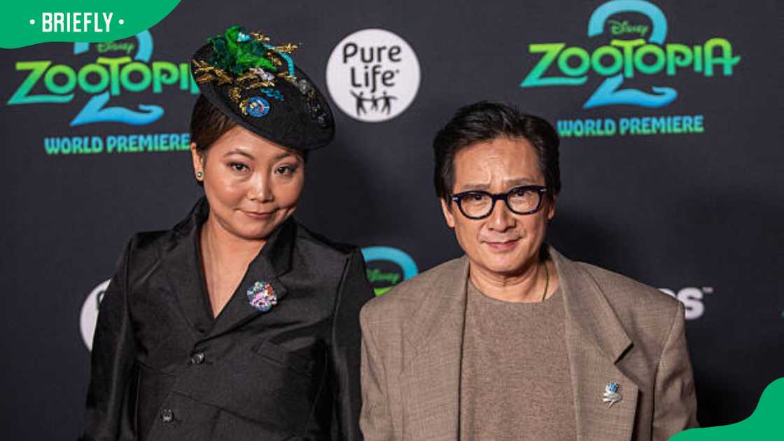 Ke Huy Quan and his wife, Echo Quan, in Los Angeles Ke Huy Quan and his wife, Echo Quan, in Los Angeles