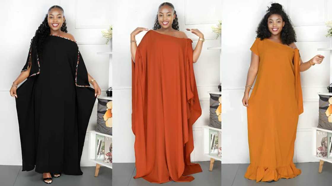 A-shape gown styles