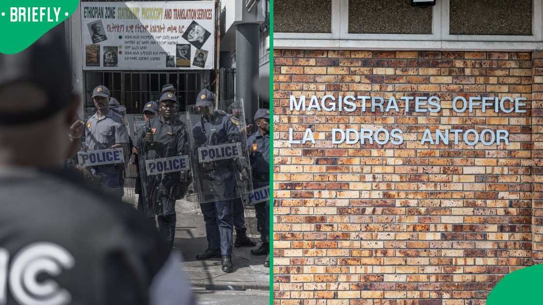 Three Ethiopian men appeared before the Durban Magistrate's Court Three Ethiopian men appeared before the Durban Magistrate's Court