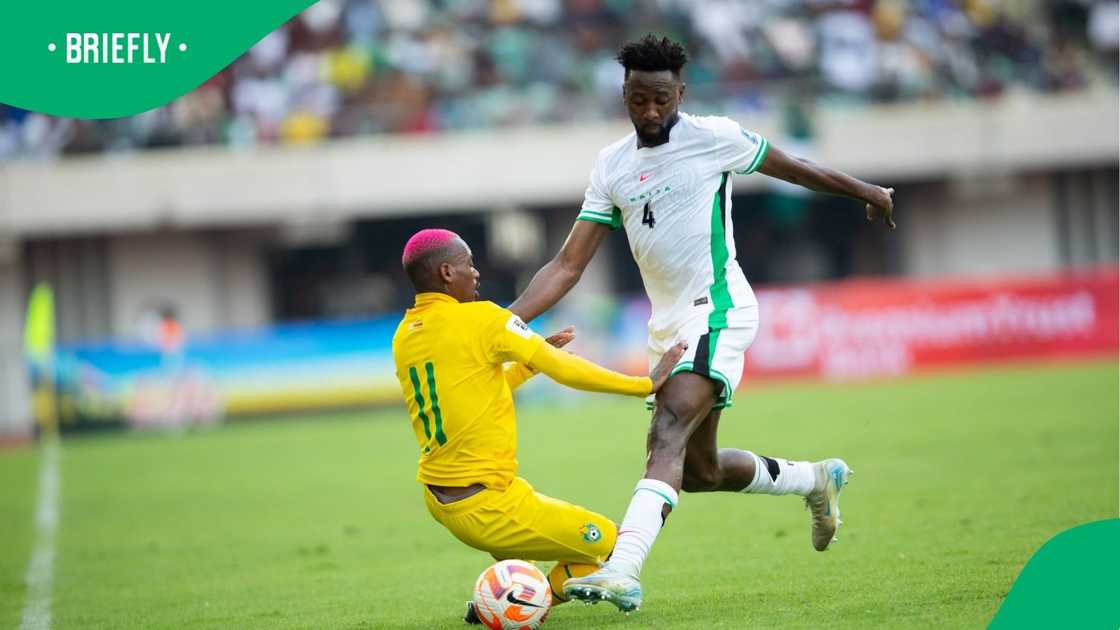 Nigeria stumble to a 1-1 draw against Zimbabwe on Tuesday evening. Nigeria stumble to a 1-1 draw against Zimbabwe on Tuesday evening.