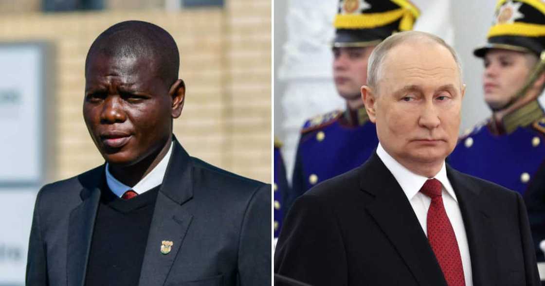Justice Minister Ronald Lamola revealed the SA thinking of making legislative changes amid Vladimir Putin arrest warrant dilemma Justice Minister Ronald Lamola revealed the SA thinking of making legislative changes amid Vladimir Putin arrest warrant dilemma