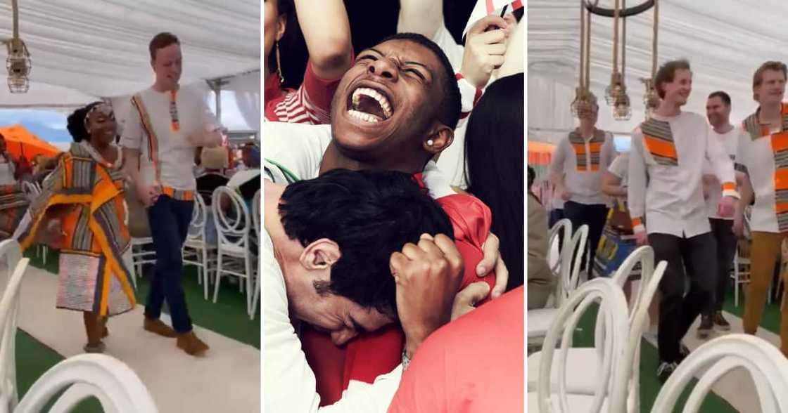 Twitter user @DenzilTaylor shared a video showing the memorable moment that had people lol Twitter user @DenzilTaylor shared a video showing the memorable moment that had people lol