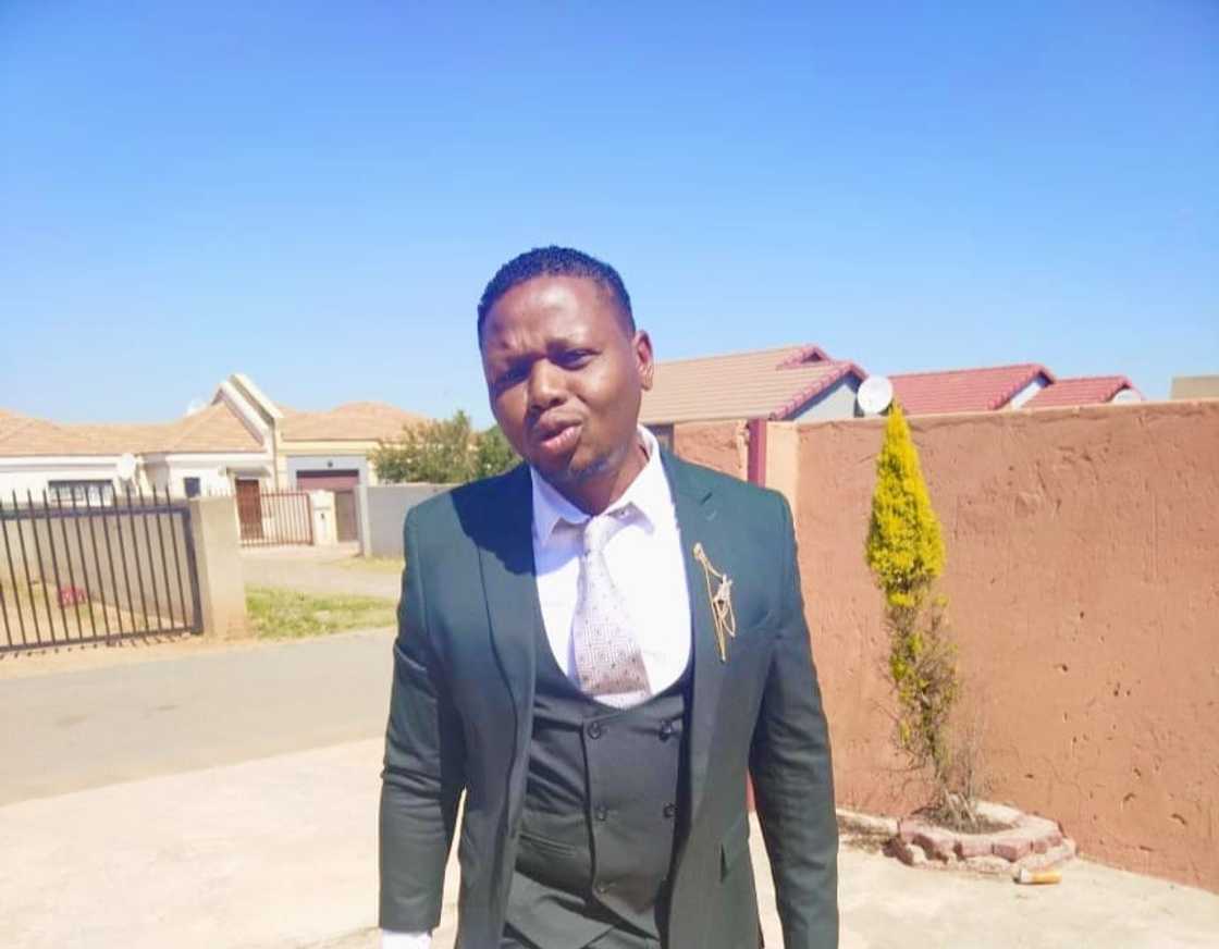Sechaba Pali seemingly blamed someone for taking his wife, father and children