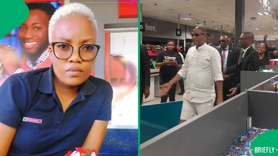 TikTok users were impressed by President Duma Boko's humility after seeing him with locals TikTok users were impressed by President Duma Boko's humility after seeing him with locals