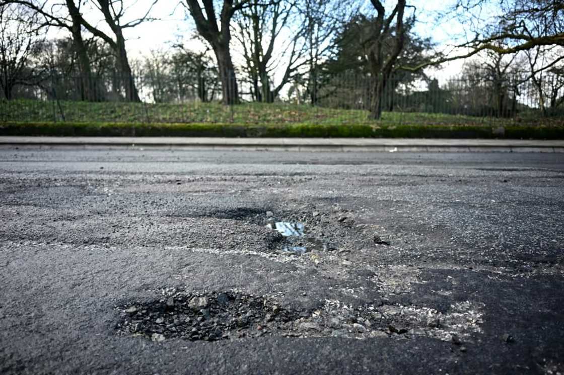 A cluster of potholes is known as an 'Alcatraz'