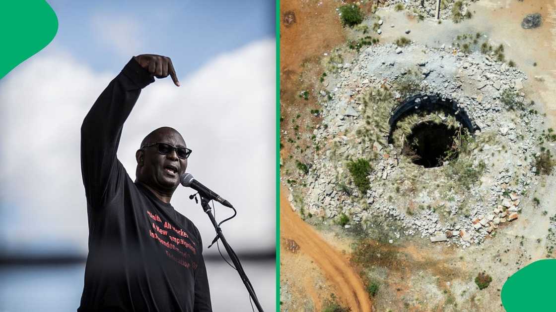 SAFTU's general secretary Zwelinzima Vavi called on the government to rescue the trapped Stilfontein miners SAFTU's general secretary Zwelinzima Vavi called on the government to rescue the trapped Stilfontein miners