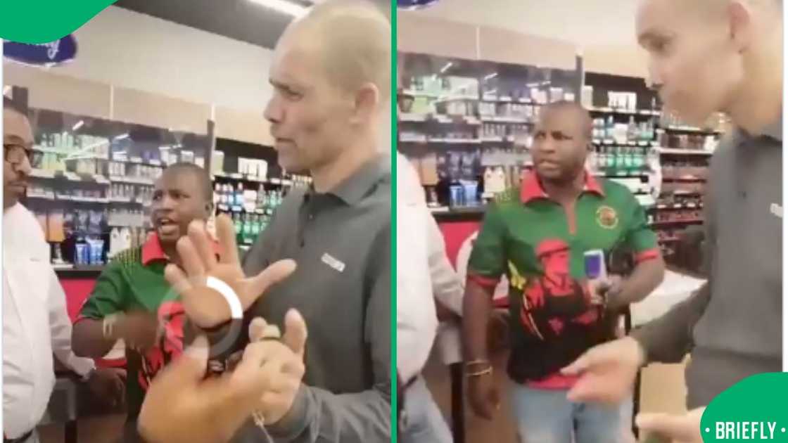 Spar confrontation