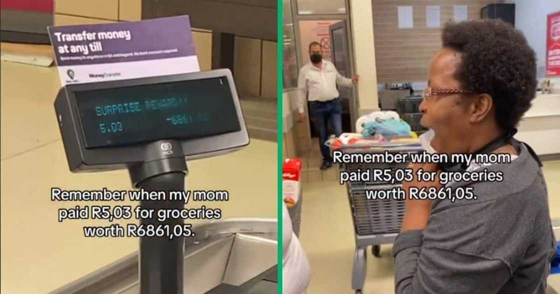 Mom pays R5 for groceries worth R6.8k at Pick n Pay Mom pays R5 for groceries worth R6.8k at Pick n Pay