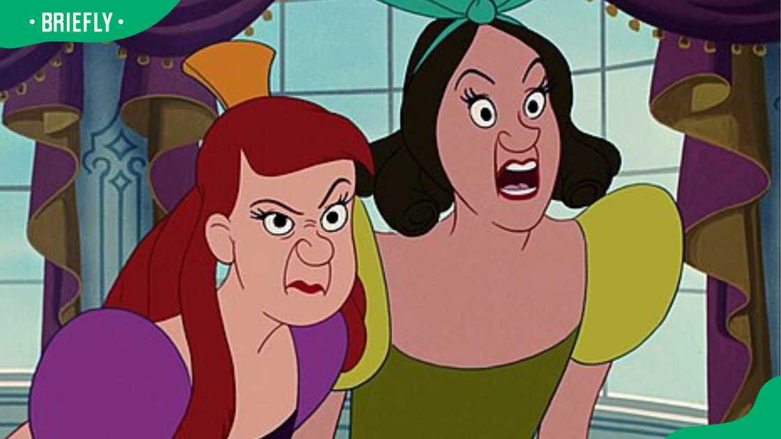 Anastasia and Drizella Tremaine from Cinderella.