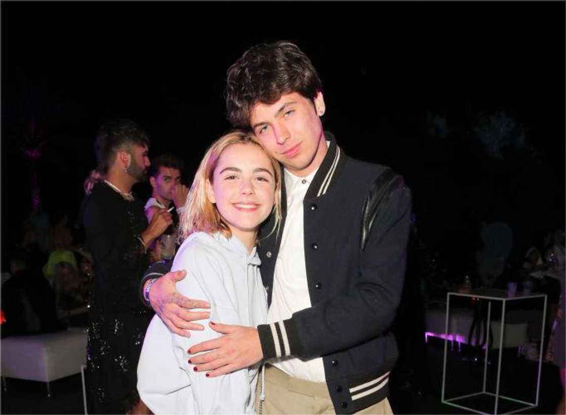 Kiernan Shipka and Charlie Oldman Kiernan Shipka and Charlie Oldman