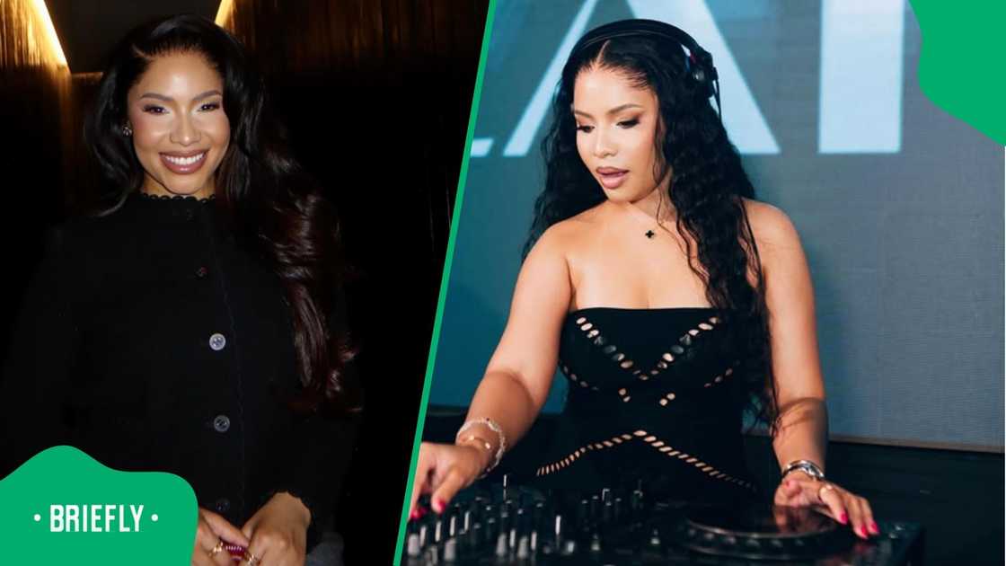 Thuli P was accused of her USB stick during her set.