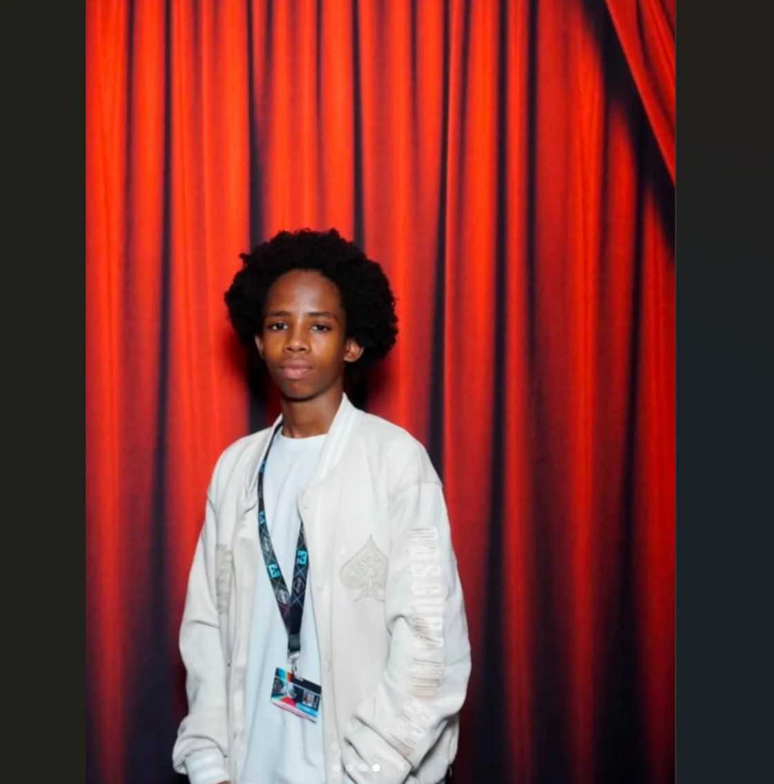 Tibi drives a luxury car.