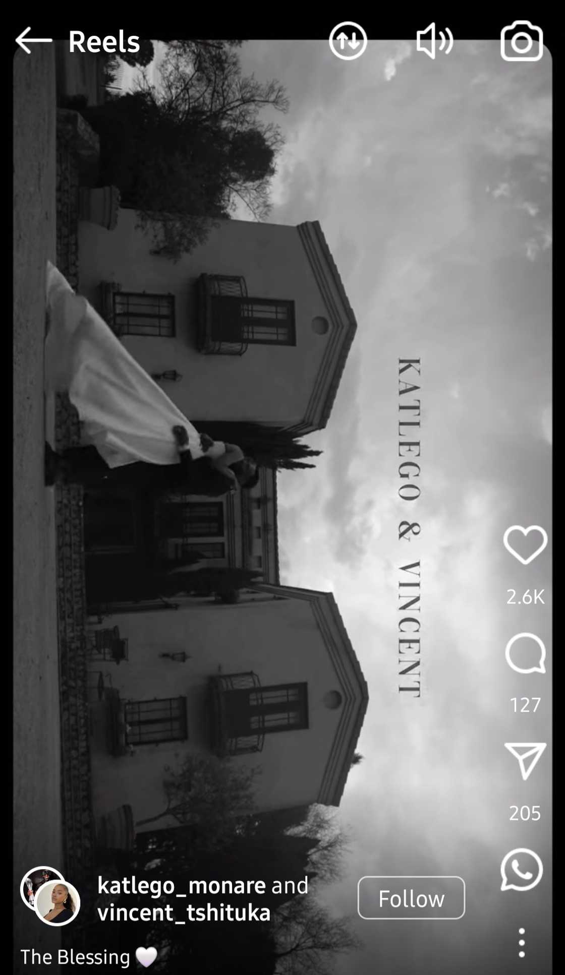 "He Who Finds a Wife Finds a Good Thing": Springbok Vincent Tshituka Shares Emotional Wedding Video "He Who Finds a Wife Finds a Good Thing": Springbok Vincent Tshituka Shares Emotional Wedding Video