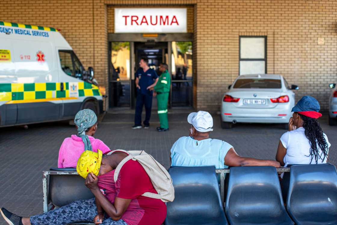 Hospitals in Gauteng, including the Chris Hani Baragwanath Hospital, are experiencing a high patient volume Hospitals in Gauteng, including the Chris Hani Baragwanath Hospital, are experiencing a high patient volume