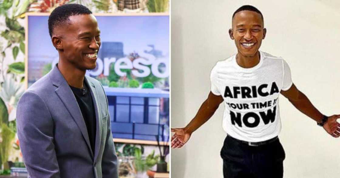 Katlego Maboe is the host of 'Deal Or No Deal'