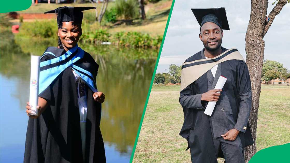TUT students during graduation TUT students during graduation