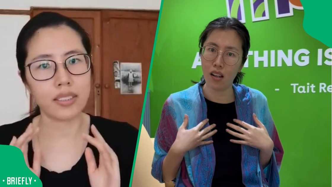 An Asian woman living in SA.