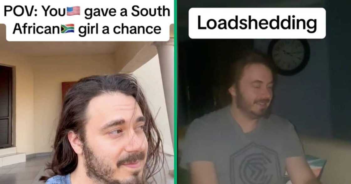 An American man living in SA experiences loadshedding An American man living in SA experiences loadshedding