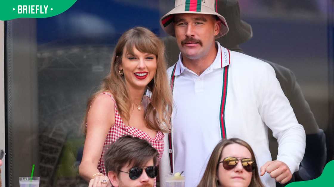 Taylor Swift and Travis Kelce during the 2024 US Open Tennis Championships Taylor Swift and Travis Kelce during the 2024 US Open Tennis Championships