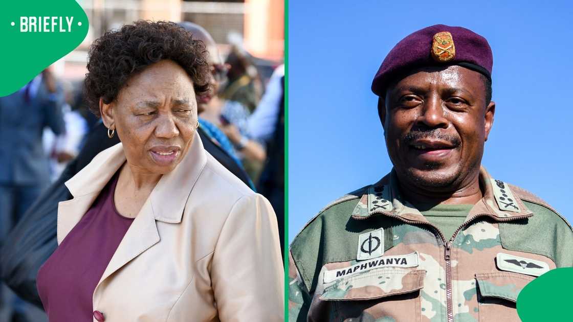 General Rudzani Maphwanya submitted a report about his visit to Angie Motshekga