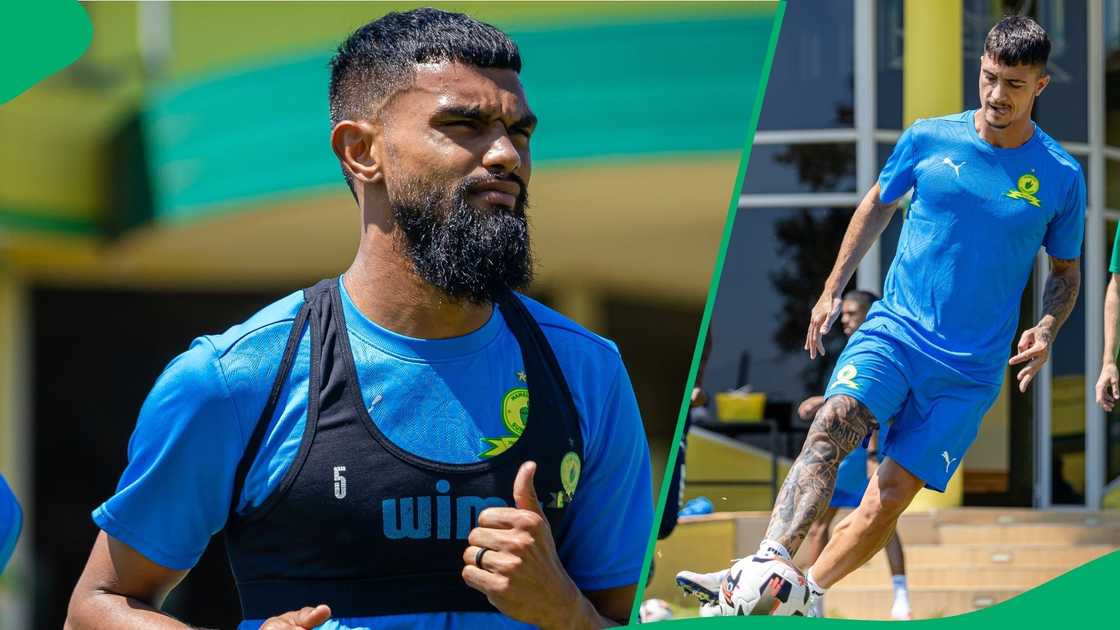 Keanu Cupido and Lucas Suarez joined Mamelodi Sundowns in January 2025. Keanu Cupido and Lucas Suarez joined Mamelodi Sundowns in January 2025.
