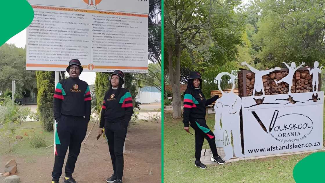 The duo documented their stay on social media after spending over two days exploring the Northern Cape town The duo documented their stay on social media after spending over two days exploring the Northern Cape town