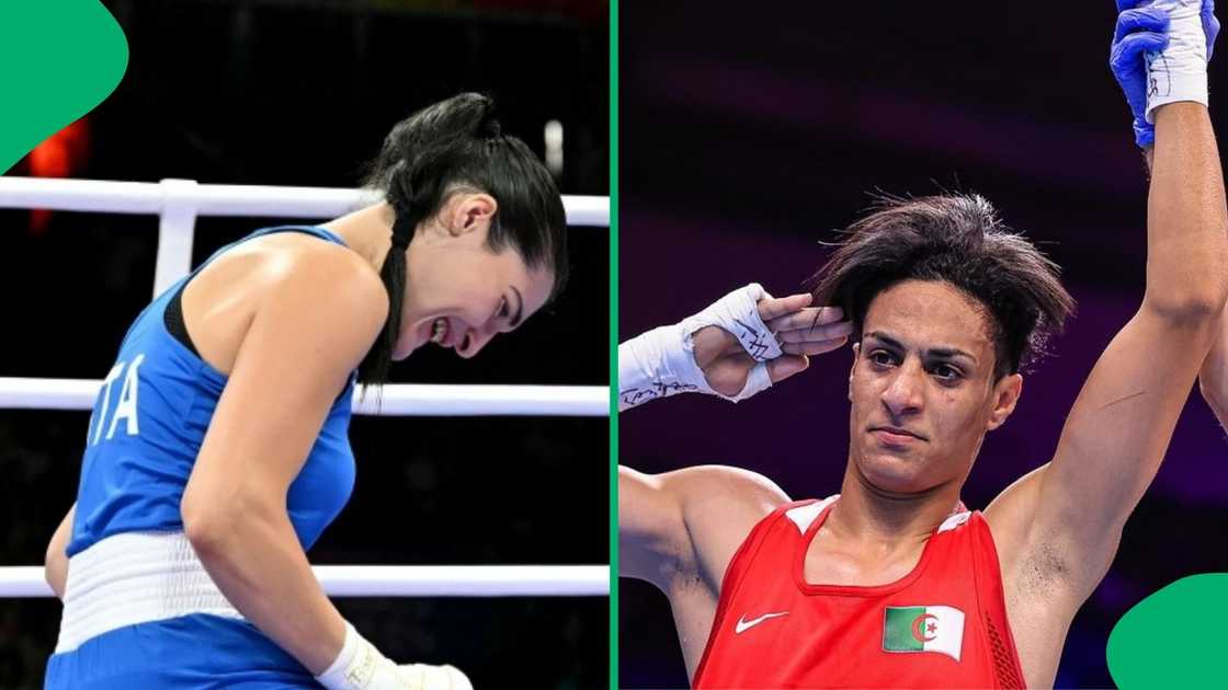 Female athlete breaks down during boxing match against biological male