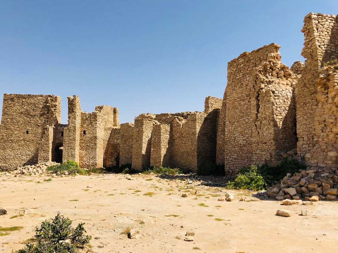 Destroyed forts in Africa Destroyed forts in Africa