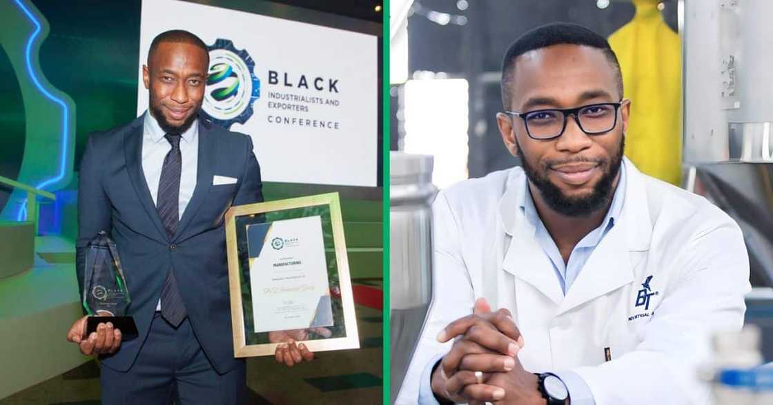 Black entrepreneur showing awards exudes black excellence. Black entrepreneur showing awards exudes black excellence.