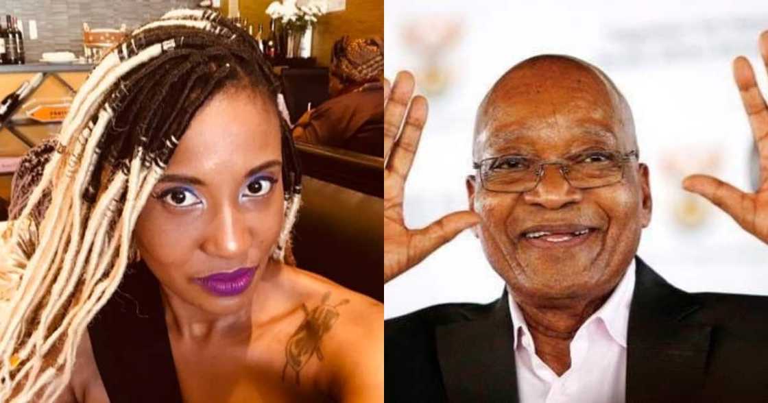 Duduzile Zuma Firmly Supports Her Dad: "We Are Not Afraid of Cowards" Duduzile Zuma Firmly Supports Her Dad: "We Are Not Afraid of Cowards"