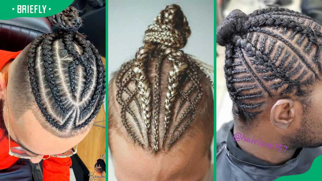 Cornrows styles with buns Cornrows styles with buns