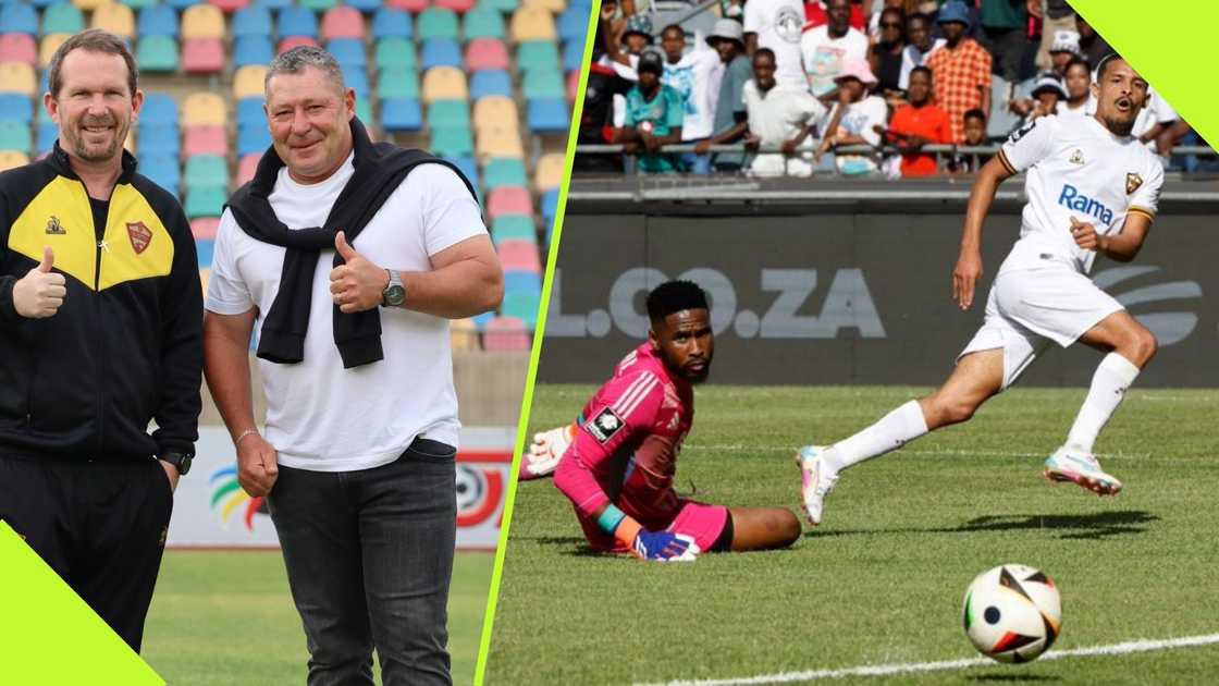 Steve Barker explains Stellenbosch FC game plan against Orlando Pirates.