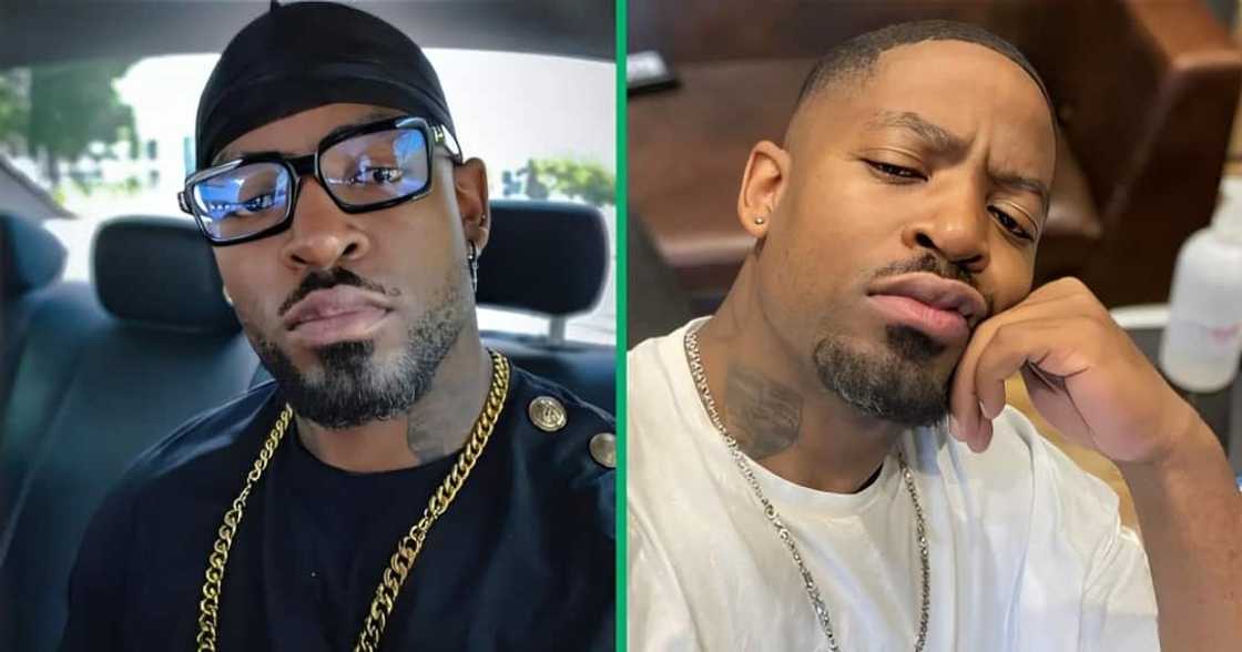 Prince Kaybee shares that he was involved in an accident. Prince Kaybee shares that he was involved in an accident.