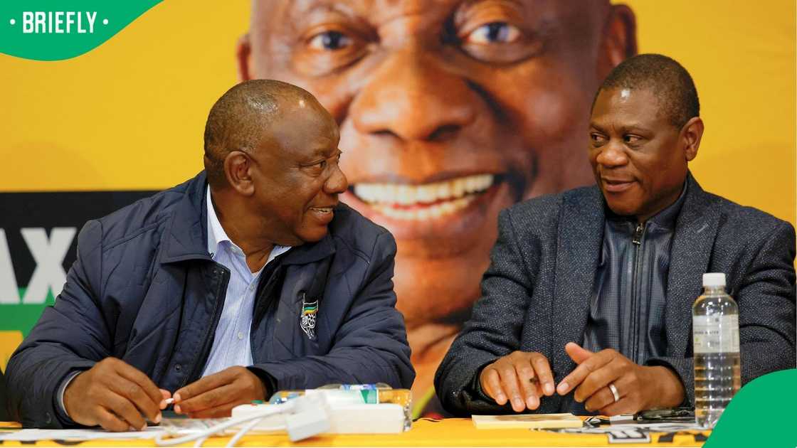 Paul Mashatile insists that President Cyril Ramaphosa is here to stay Paul Mashatile insists that President Cyril Ramaphosa is here to stay