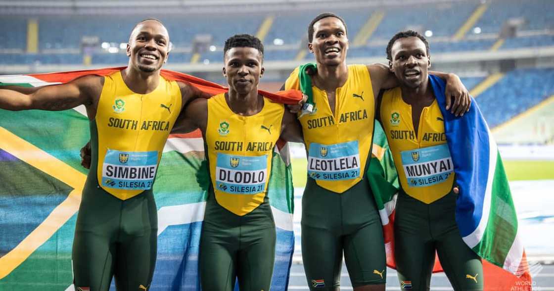 Akani Simbine, 100m, final, Tokyo Olympics