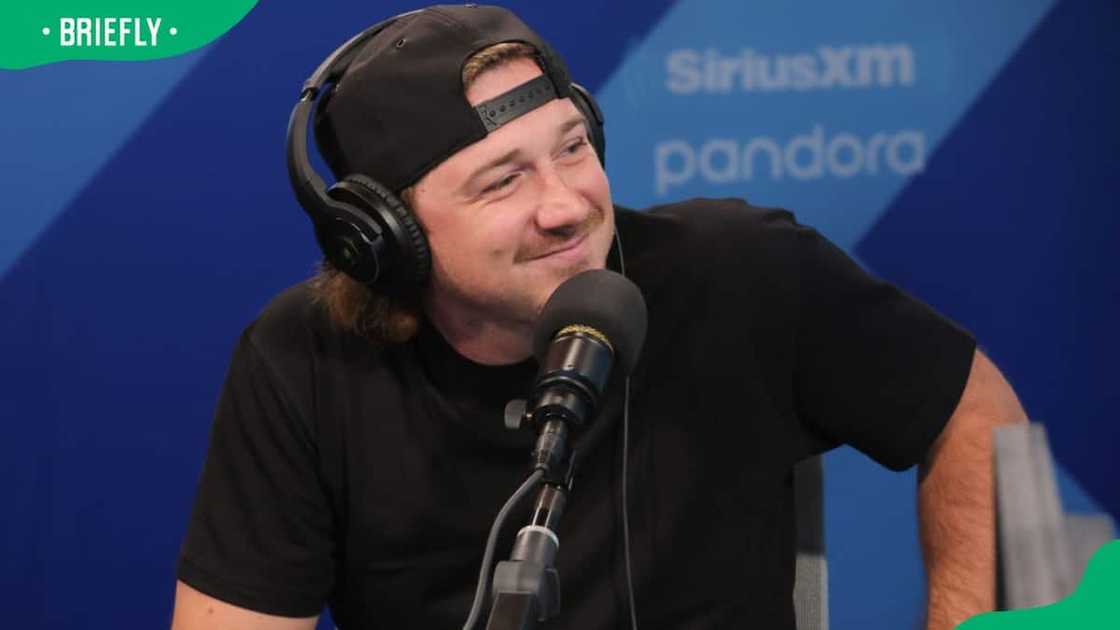 Morgan Wallen attending an interview at the SiriusXM Studios Morgan Wallen attending an interview at the SiriusXM Studios