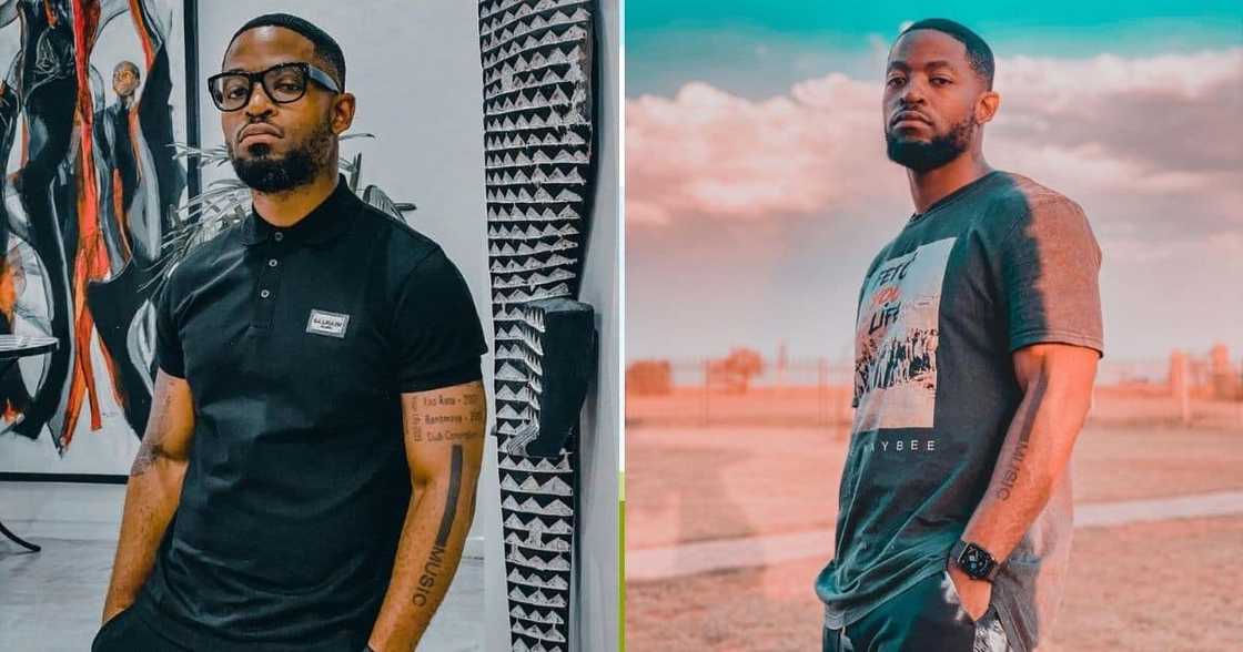 Prince Kaybee, shows love, Zambian visual artistcreated a brilliant portrait, Mzansi DJ Prince Kaybee, shows love, Zambian visual artistcreated a brilliant portrait, Mzansi DJ