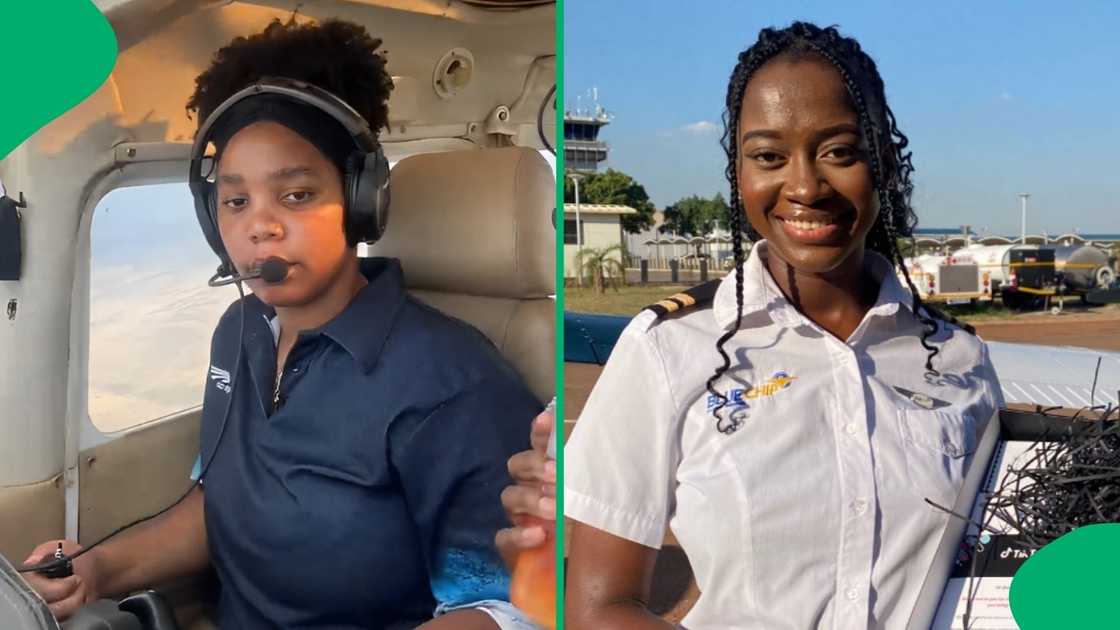 Social media users applauded female pilots for living the good life