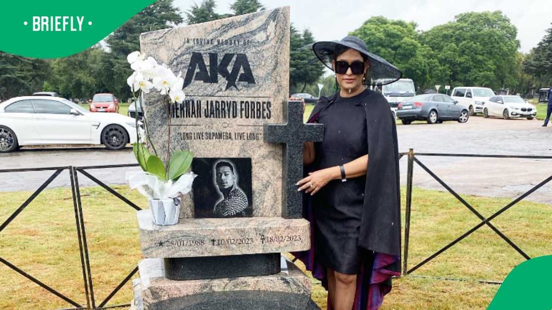 Lynn Forbes mourns AKA