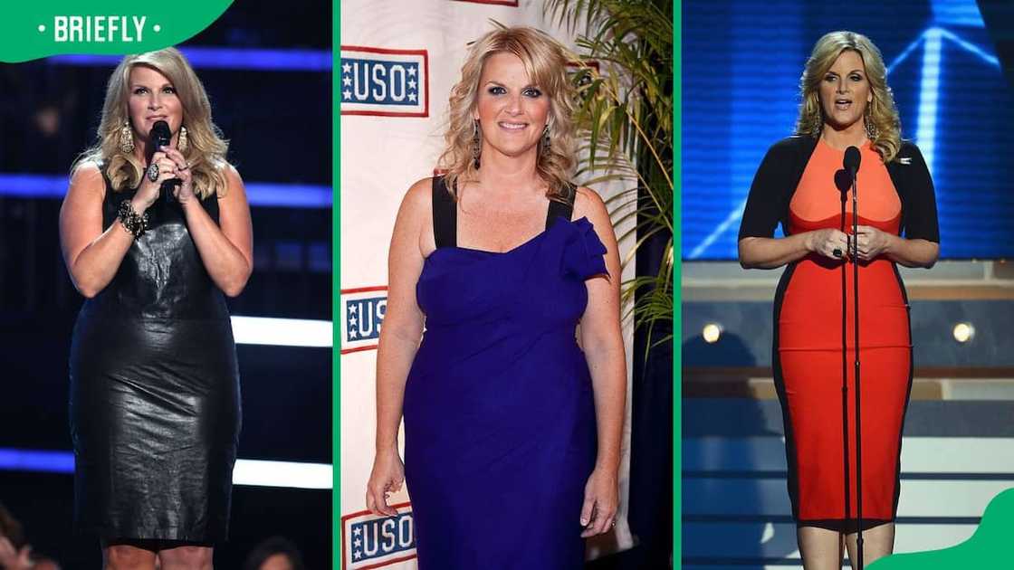 Trisha Yearwood in 2010, before her weight loss transformation, and in 2013, after losing some pounds (L-R) Trisha Yearwood in 2010, before her weight loss transformation, and in 2013, after losing some pounds (L-R)