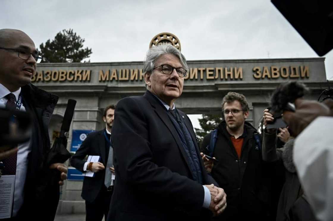 European Union Commissioner Thierry Breton visits VMZ's Sopot plant in Bulgaria European Union Commissioner Thierry Breton visits VMZ's Sopot plant in Bulgaria