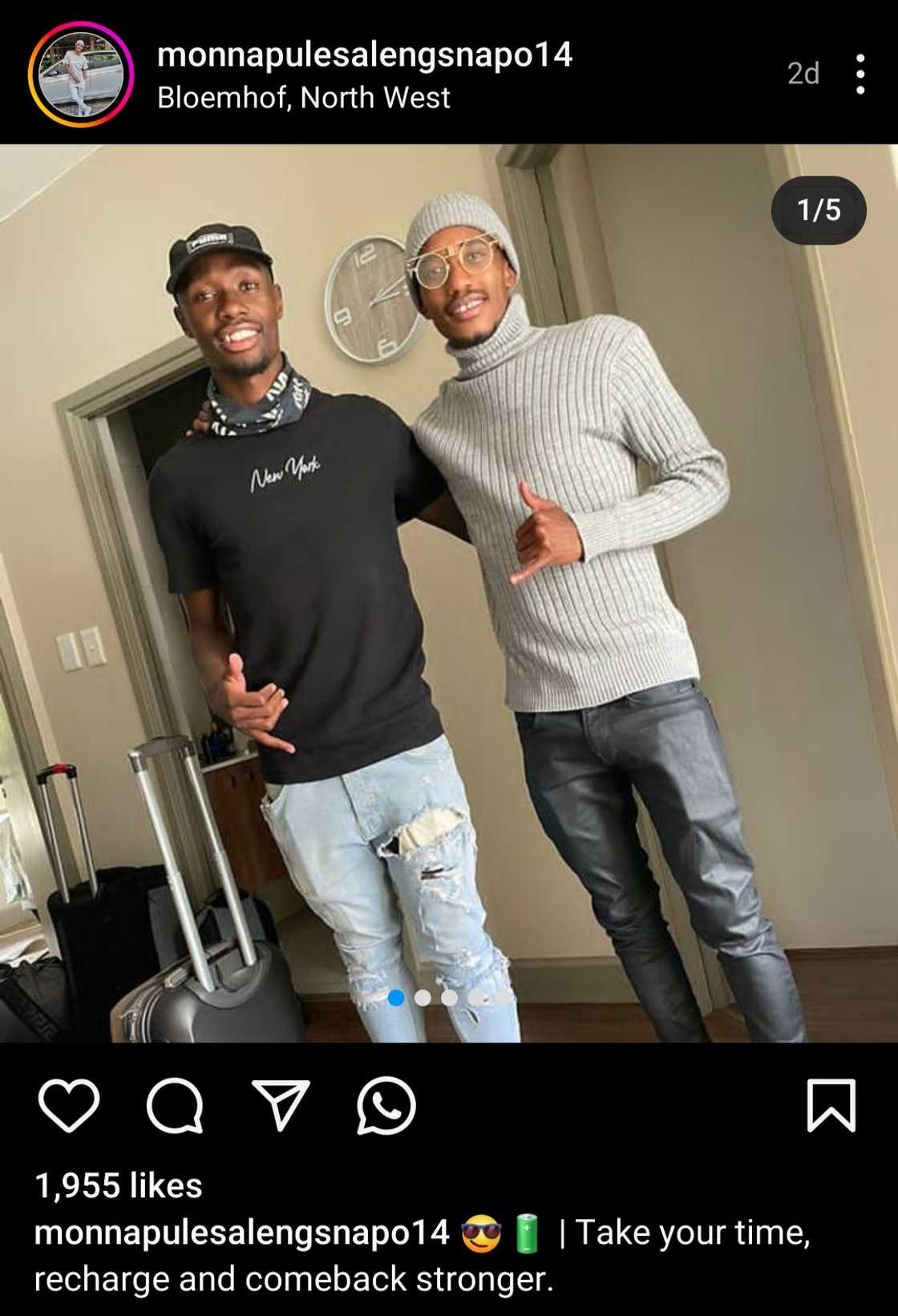 Monnapule Saleng Says “Recharge and Come Back Stronger” After Pirates Loan Move Monnapule Saleng Says “Recharge and Come Back Stronger” After Pirates Loan Move